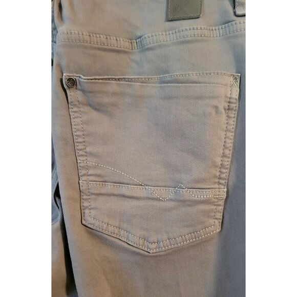 34R The Buckle Departwest Tan Beige Taupe Jeans 5-pocket Seeker Denim Pants - Picture 4 of 5